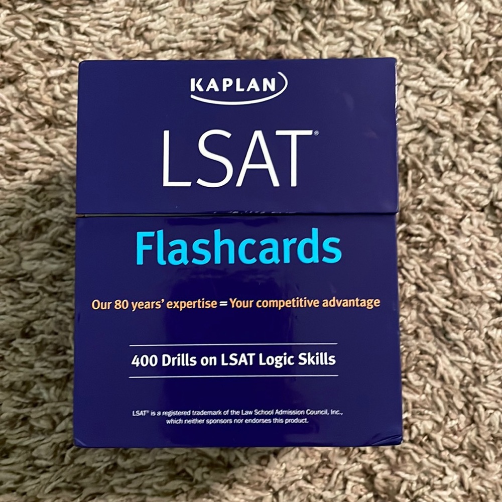 Kaplan LSAT Flashcards